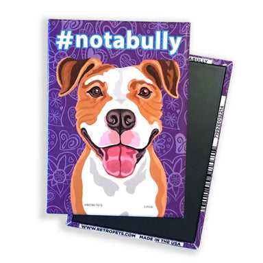 Pitbull Terrier Retro Pet Dog Magnet - Coco and lulu boutique