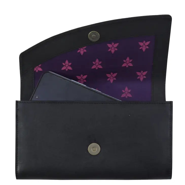 HUMMINGBIRD HAND PAINTED WALLET - Coco and lulu boutique
