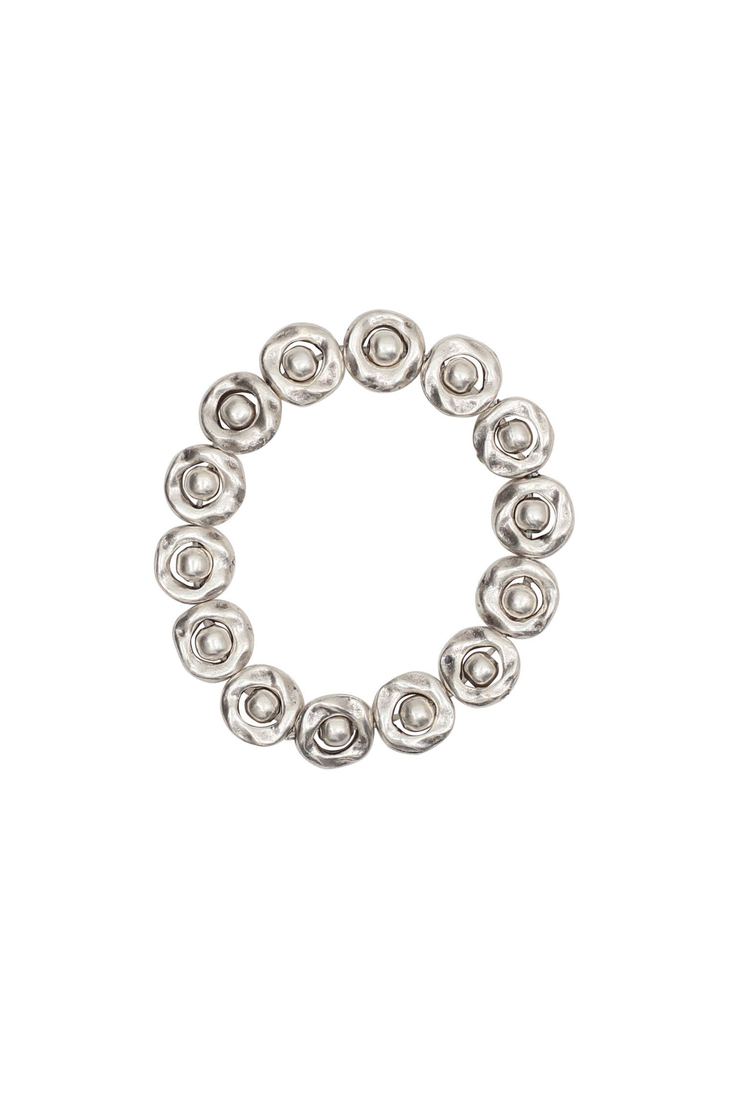 Handmade Pewter Bracelet - Coco and lulu boutique