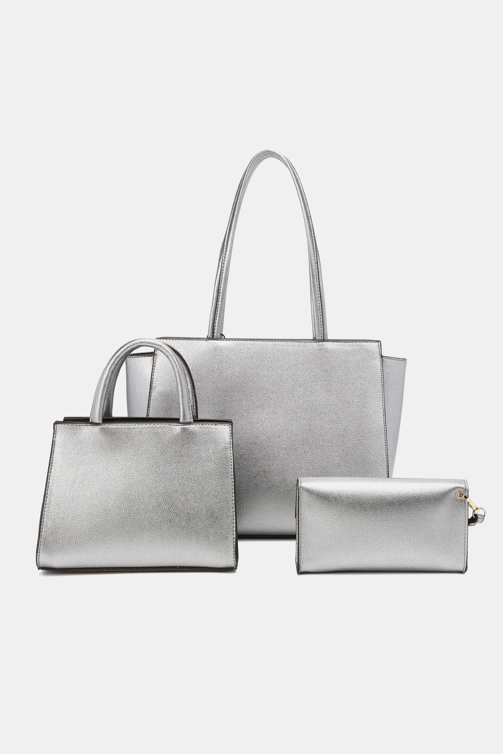 Regina 3-Piece Satchel Bag Set - Coco and lulu boutique