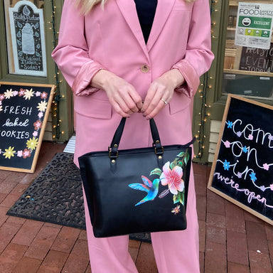 Hummingbird Medium Tote - Coco and lulu boutique