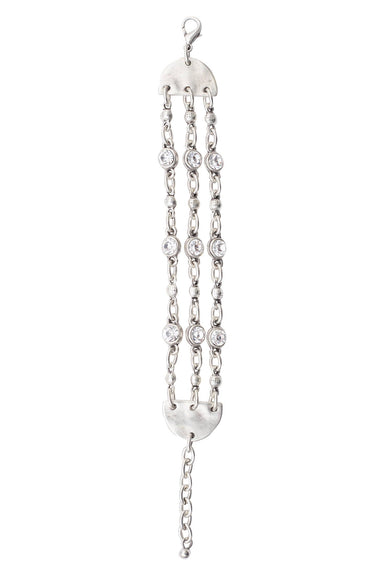 Cameron Handmade Pewter Bracelet - Coco and lulu boutique