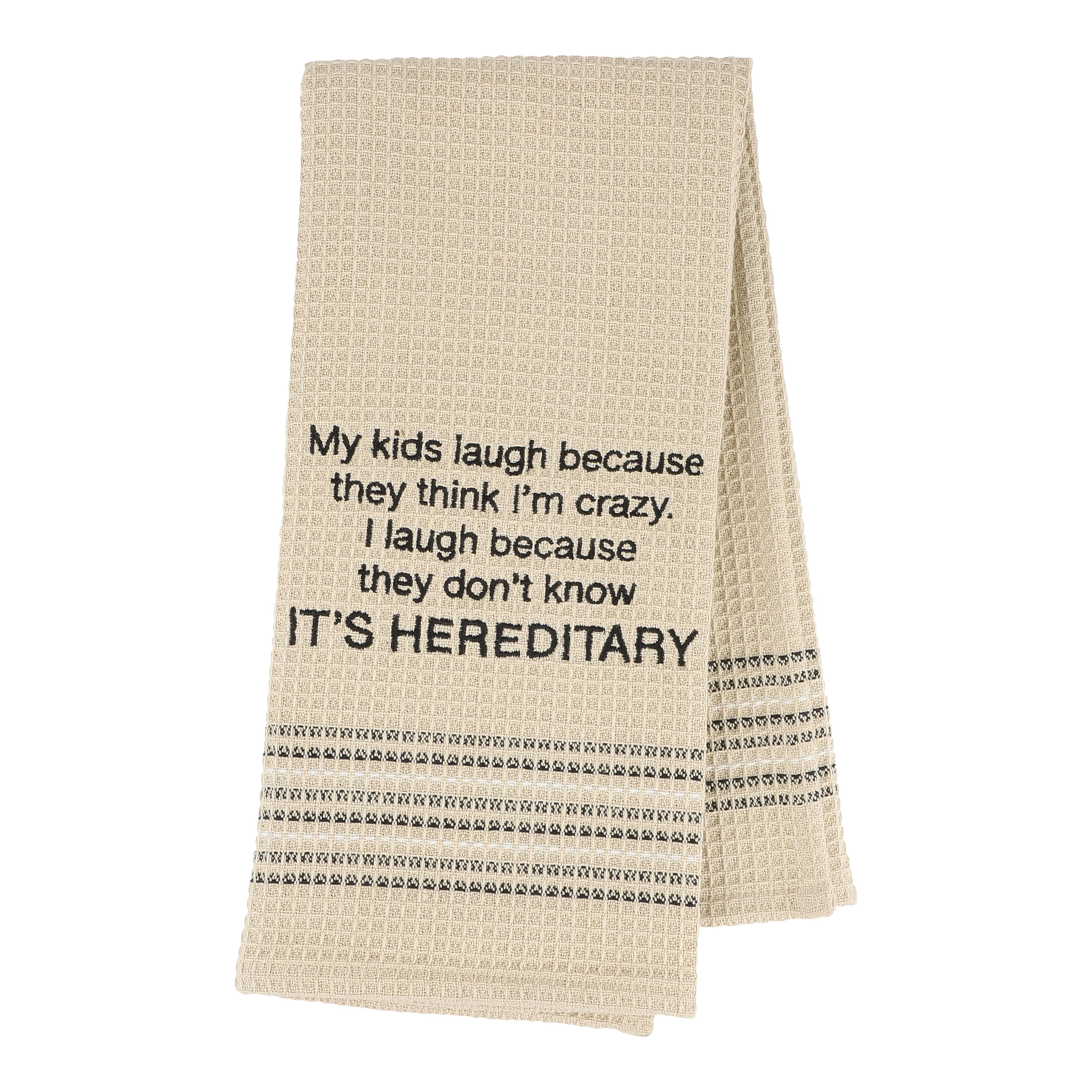 IT'S HEREDITARY DISHTOWEL - Coco and lulu boutique