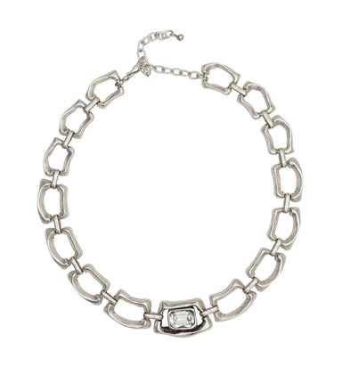 Handmade Castley Pewter Necklace - Coco and lulu boutique