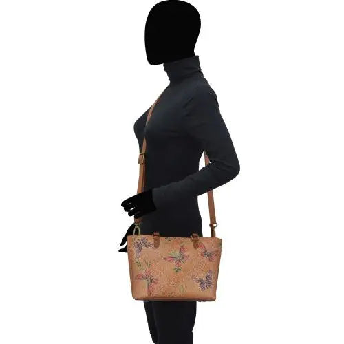 Butterfly Hand Painted Medium Tote - Coco and lulu boutique
