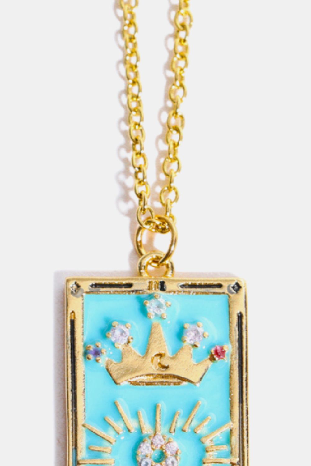 Tarot Card Pendant Stainless Steel Necklace - Coco and lulu boutique