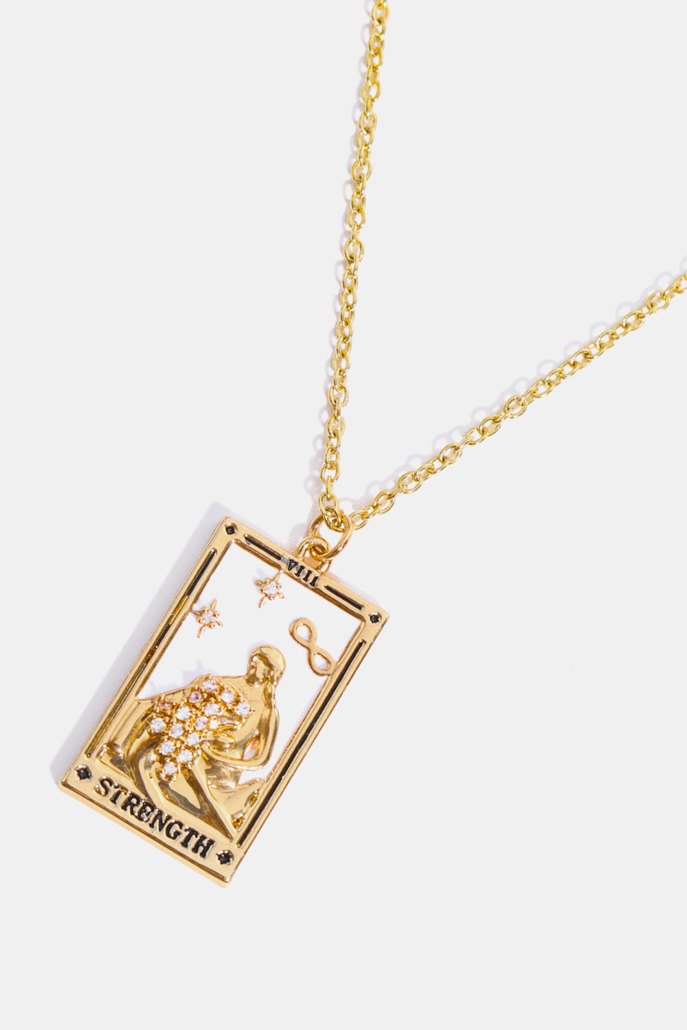 Tarot Card Pendant Stainless Steel Necklace - Coco and lulu boutique