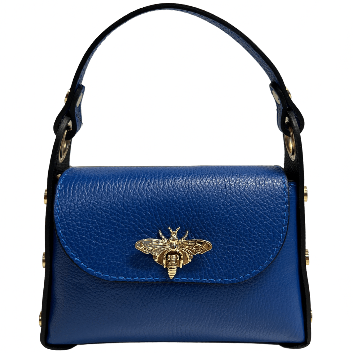 Modarno mini borsa in Vera pelle dollaro con chiusura a mosc - Coco and lulu boutique