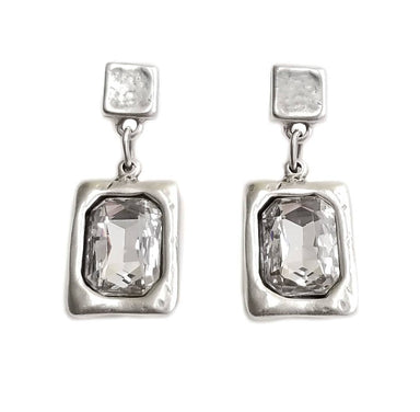 Demi Handmade Pewter Earring - Coco and lulu boutique
