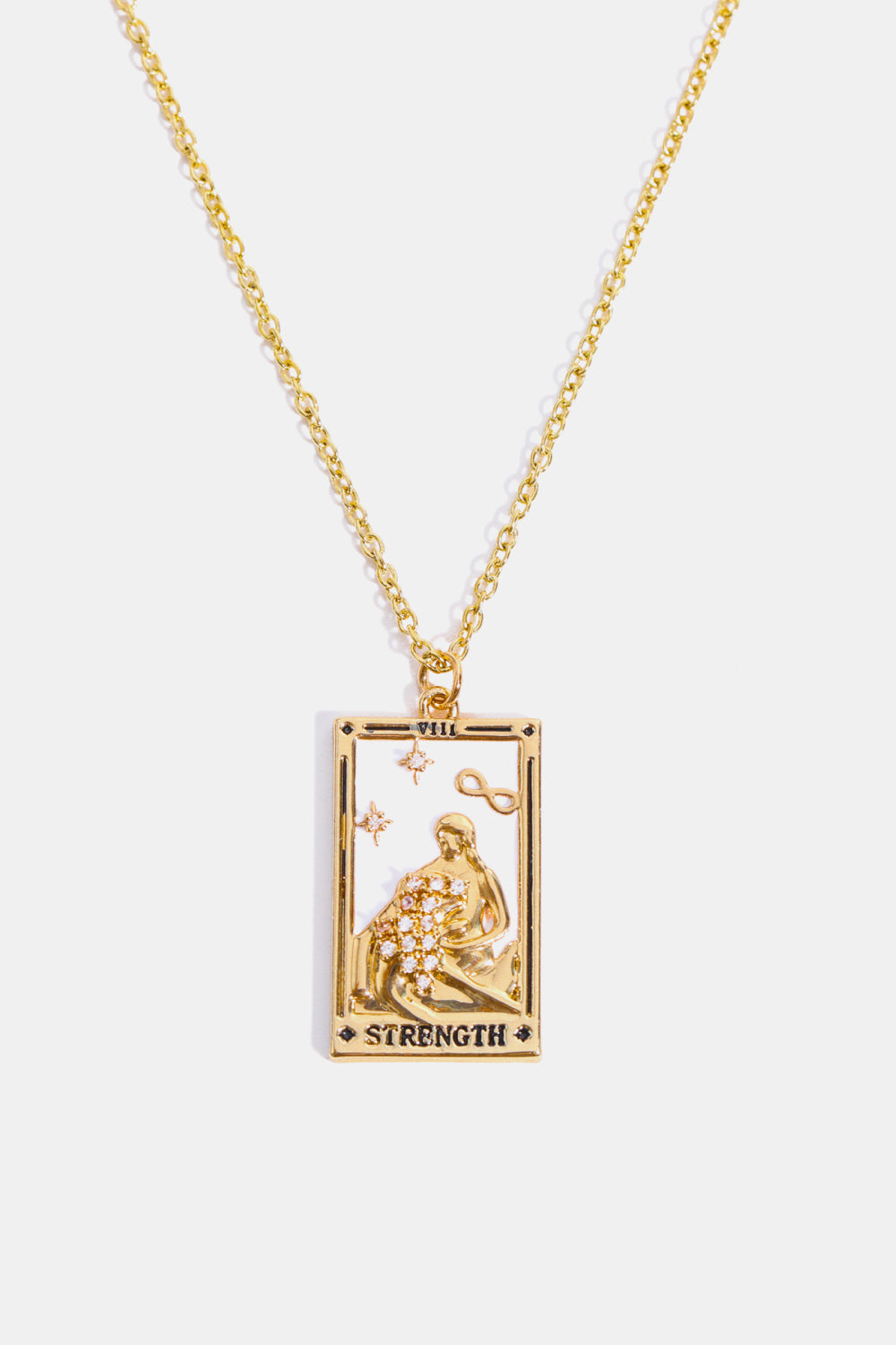 Tarot Card Pendant Stainless Steel Necklace - Coco and lulu boutique