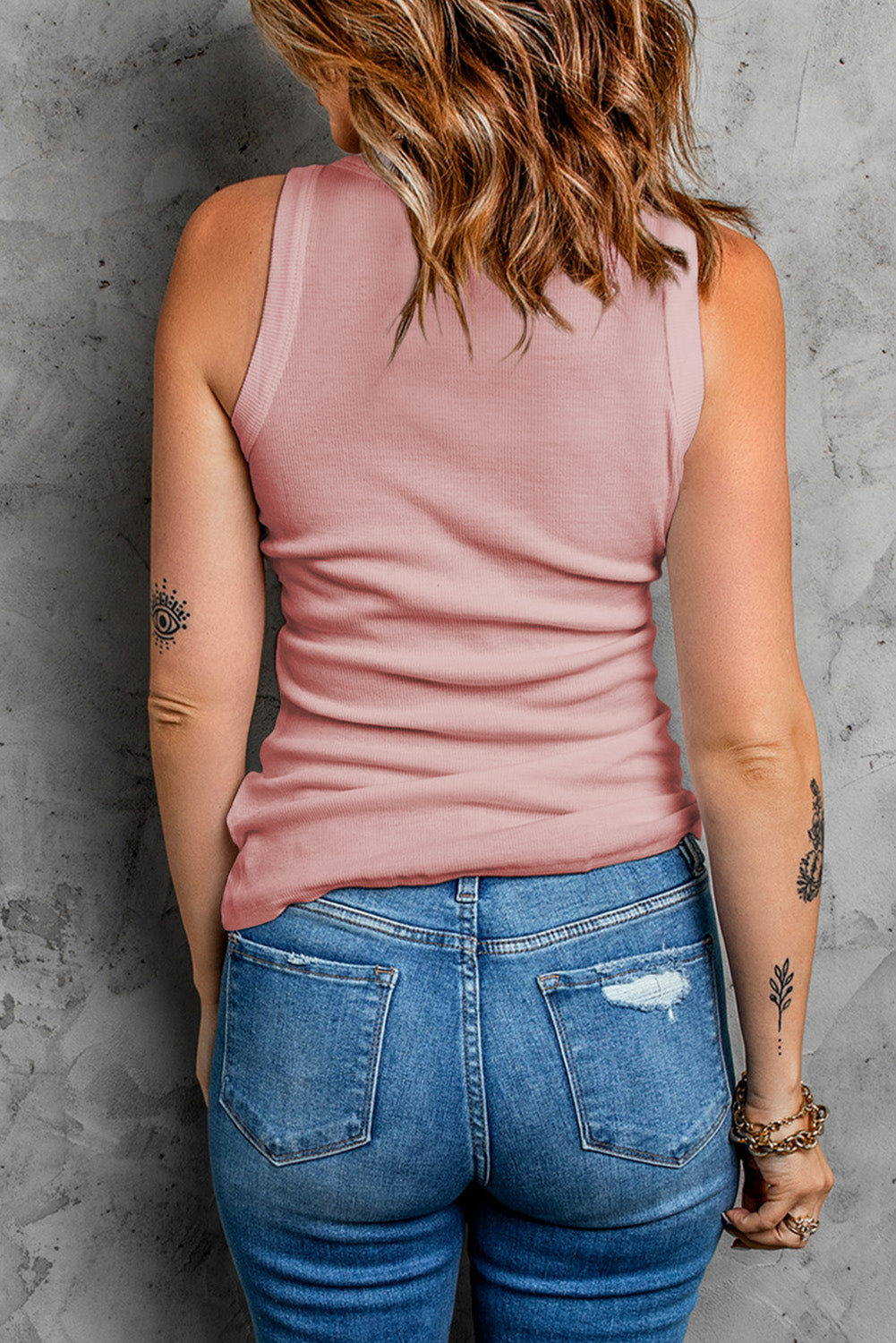 Everyday Round Neck Tank - Coco and lulu boutique