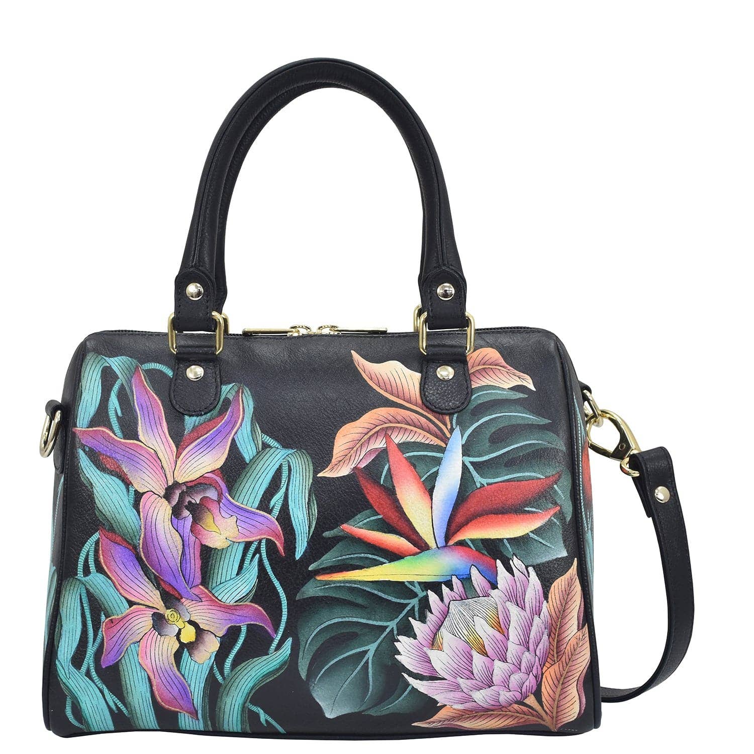 Island Zip Around Classic Satchel - Coco and lulu boutique