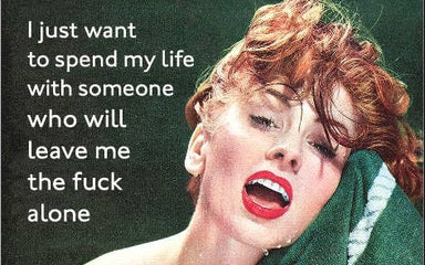 Magnet-I just want to spend my life with someone.. - Coco and lulu boutique