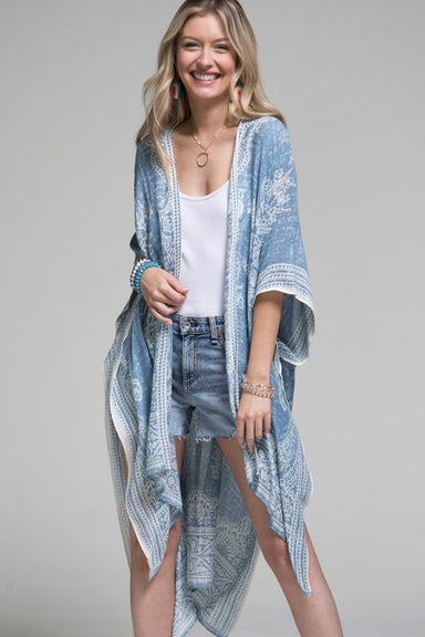 Moonstone Bohemian Kimono - Coco and lulu boutique