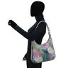 Peacock Convertible Slim Hobo With Crossbody Strap - Coco and lulu boutique