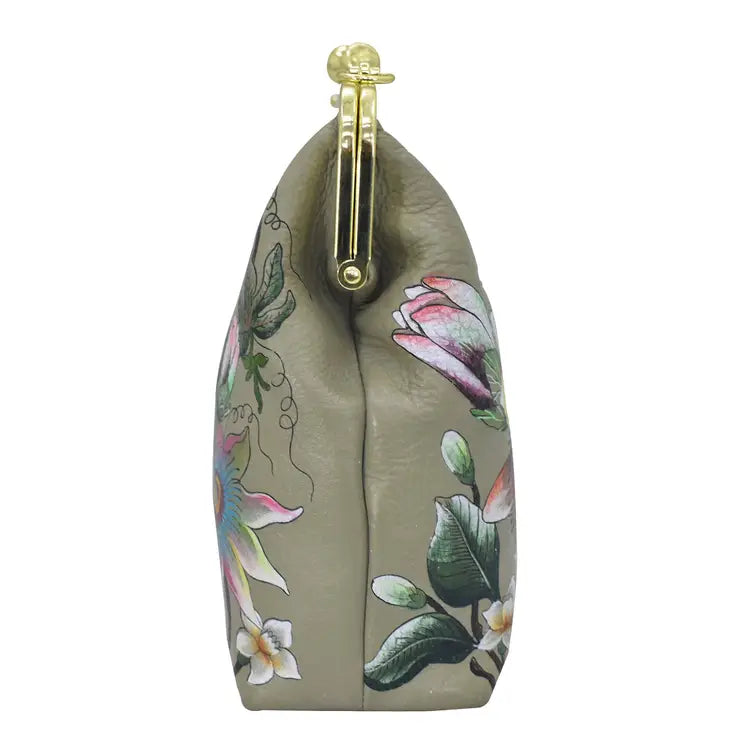 Hand Painted Vintage Inspired Dragonfly Satchel - Coco and lulu boutique