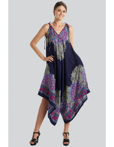 Coachella Bohemian Harem Jumpsuit - Coco and lulu boutique