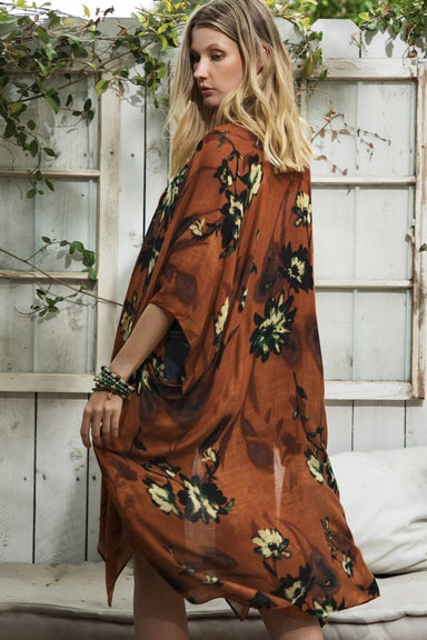 Secret Garden Floral Kimono - Coco and lulu boutique