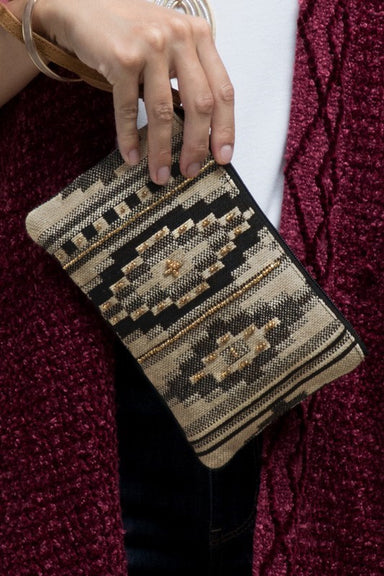 Tana Bohemian Beaded Clutch Bag - Coco and lulu boutique