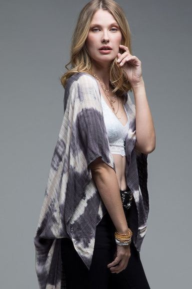 Nani Tie-Dye Bohemian Kimono - Coco and lulu boutique