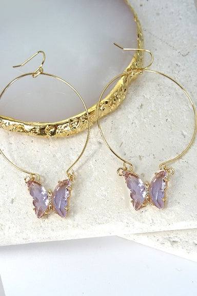 Butterfly Bohemian Earrings - Coco and lulu boutique