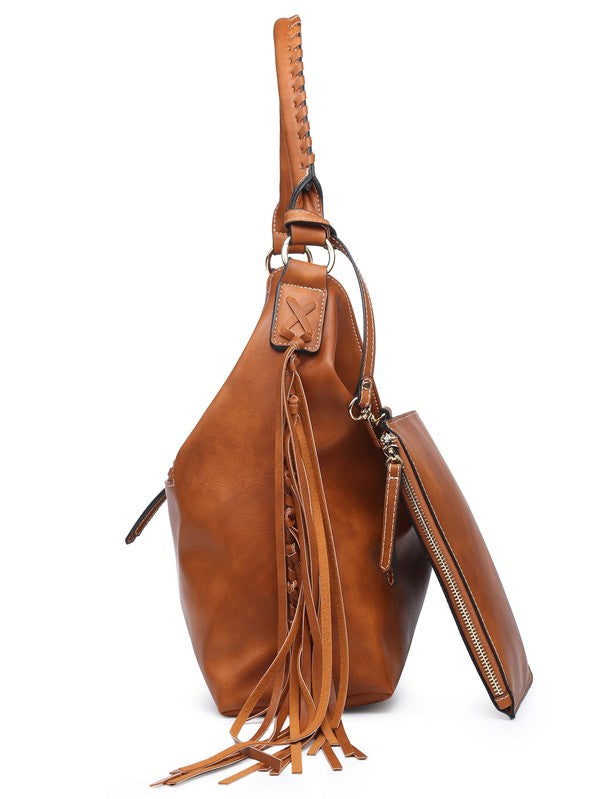 Shane Women's hobo bag fringe purse - Coco and lulu boutique 
