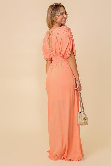 Ava summer spring vacation maxi sundress - Coco and lulu boutique 