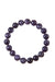 Phosphosiderite Stone Bead Stretch Bracelet - Coco and lulu boutique 