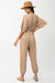 Danielle Dolman Sleeve Surplice Jumpsuit - Coco and lulu boutique 