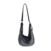 Dazzling Rhinestone Hobo Handbag: Dark Grey - Coco and lulu boutique 