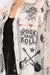 Faux Suede Mesh Trimmed Detailed Jacket - 4820BG RNR: RNR / L - Coco and lulu boutique 