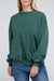 Acid Wash Fleece Oversized Pullover - Coco and lulu boutique 