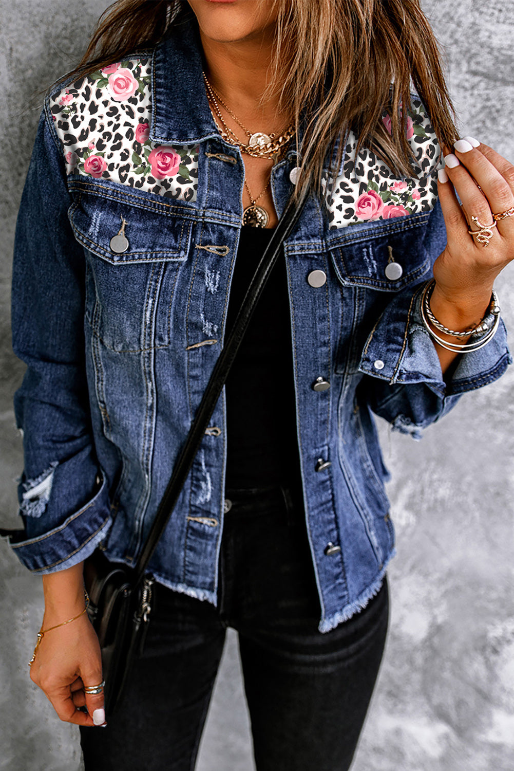 【MUDIDI】22SS★ Collar block denim jacket 003 MUDIDI - Collar block denim jacket 003 – einz.jp