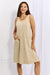 Look Good, Feel Good Full Size Washed Sleeveless Casual Sunday Dress - Coco and lulu boutique 