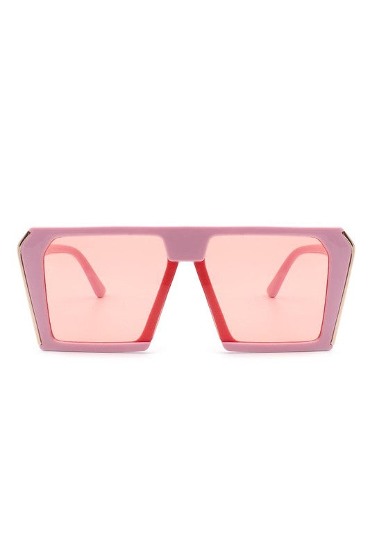Women Square Oversize Fashion Sunglasses - Coco and lulu boutique 