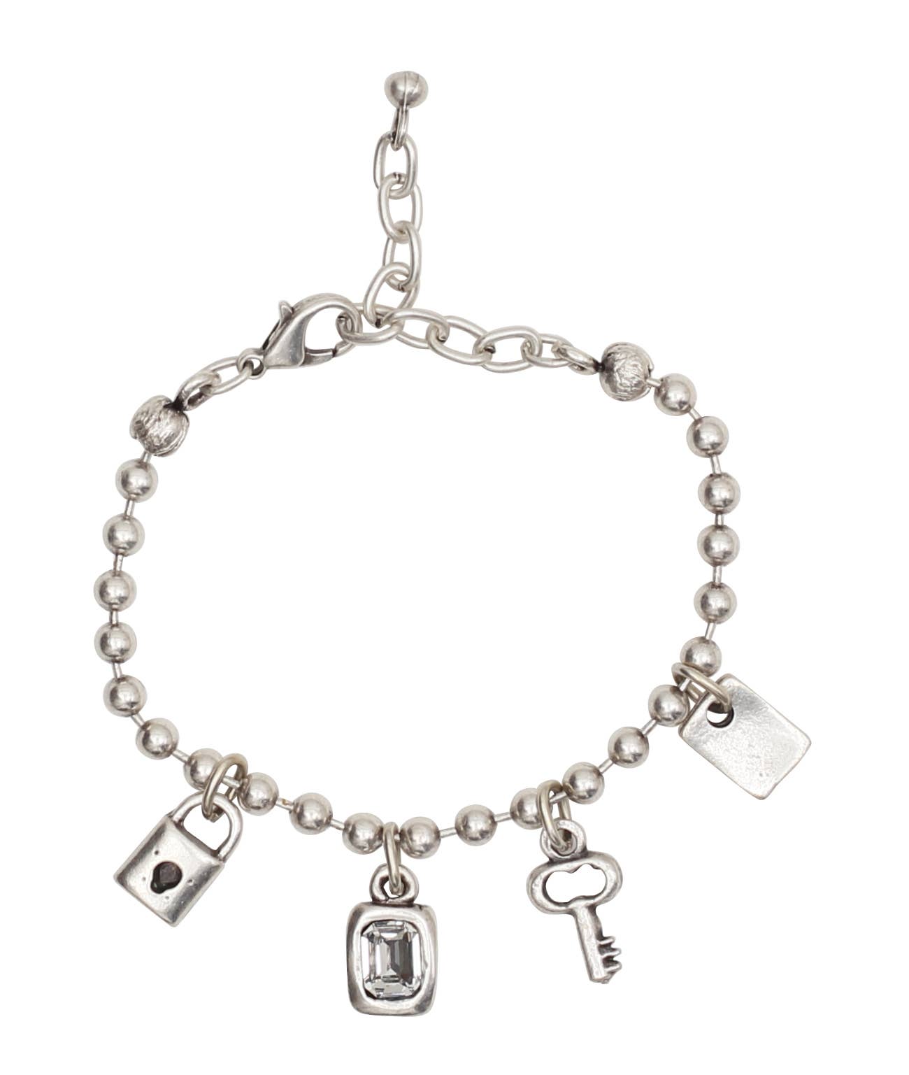 Love Handmade Pewter Bracelet - Coco and lulu boutique 
