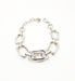 The Angelina Handmade Crystal Pewter Bracelet - Coco and lulu boutique 