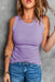 Everyday Round Neck Tank - Coco and lulu boutique 