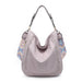 Aris Lavender Whipstitch Hobo/Crossbody w/ Guitar Strap - Coco and lulu boutique 