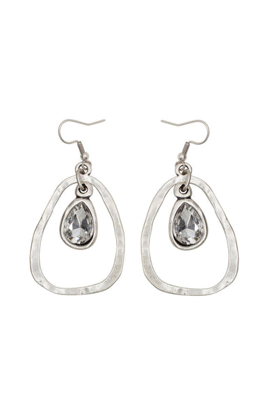 Handmade Pewter Earrings - NE1543 - Coco and lulu boutique 