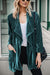 Modern Pocketed Open Front Long Sleeve Jacket - Coco and lulu boutique 