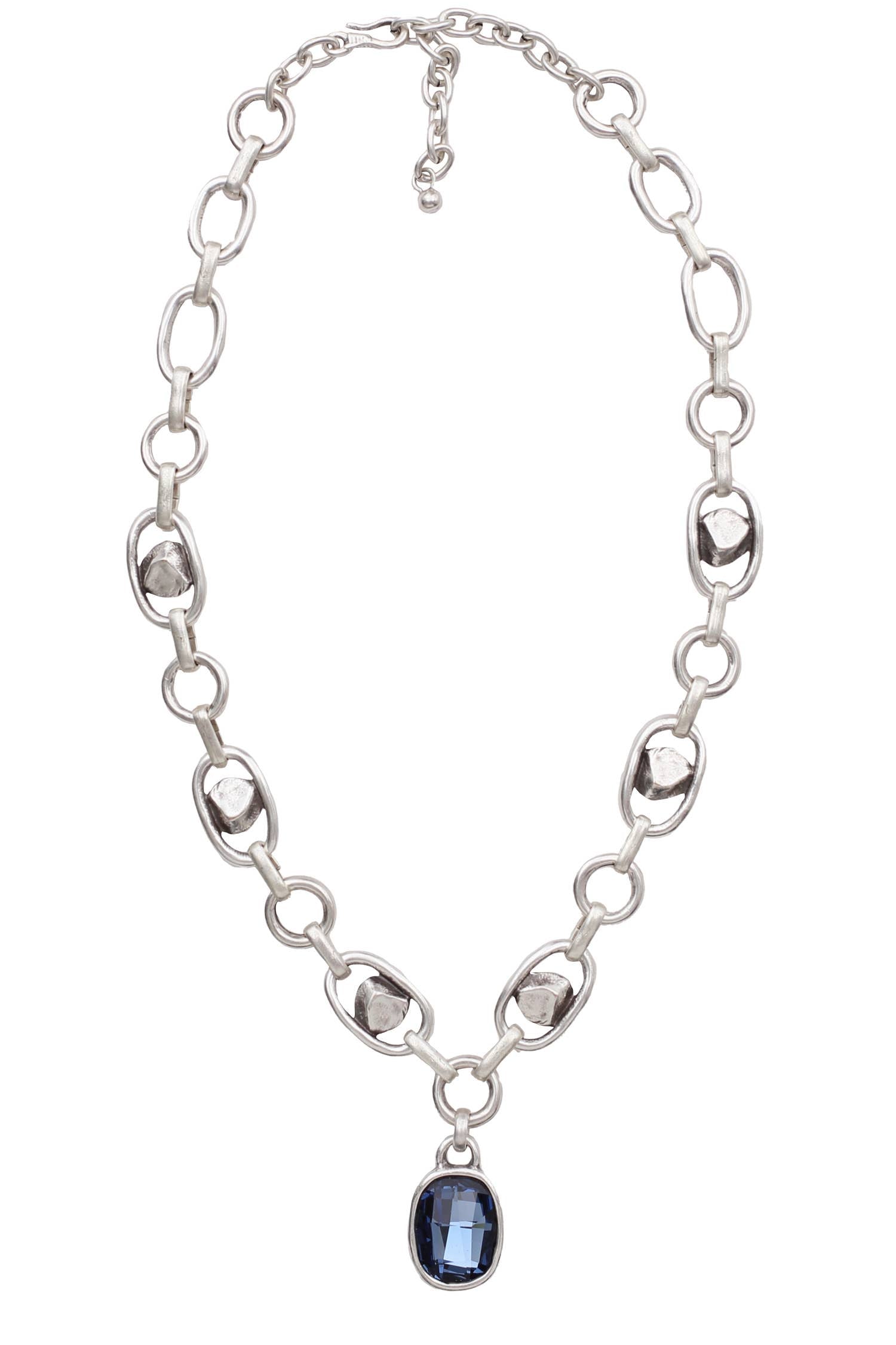 The Ladonna Handmade Pewter Necklace - Coco and lulu boutique 