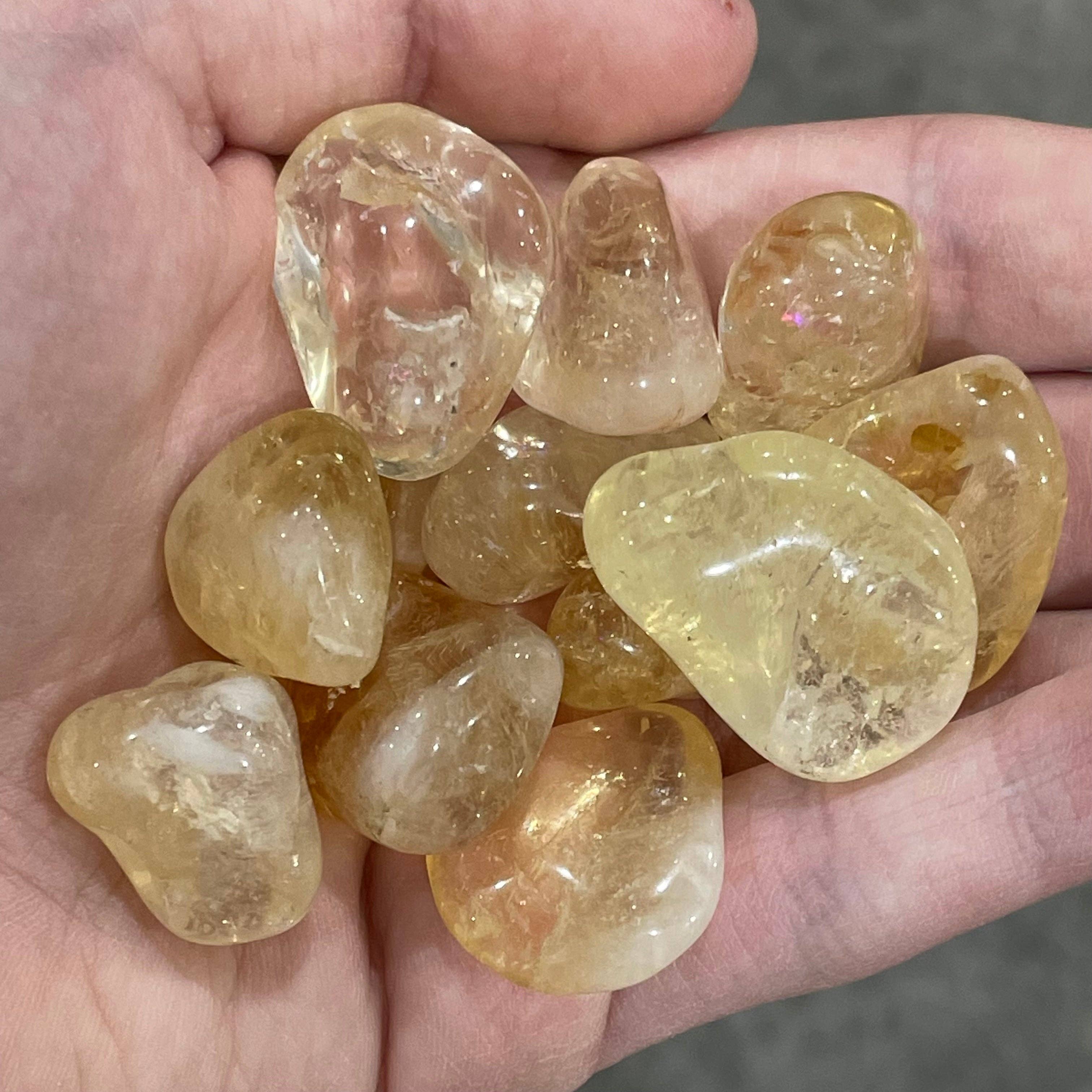 Citrine Tumbled 1 Lb Nice Quality - Coco and lulu boutique 