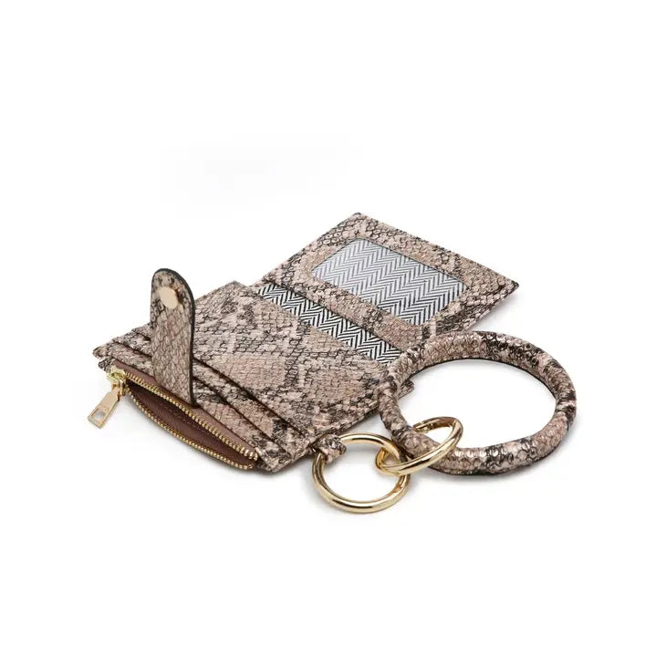 Sammie Berry Mini Snap Wallet w/ Ring - Coco and lulu boutique 