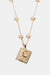Star and Moon Copper 14K Gold-Plated Necklace - Coco and lulu boutique 