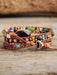 Triple Layer Amethyst Wrap Bracelet - Coco and lulu boutique 