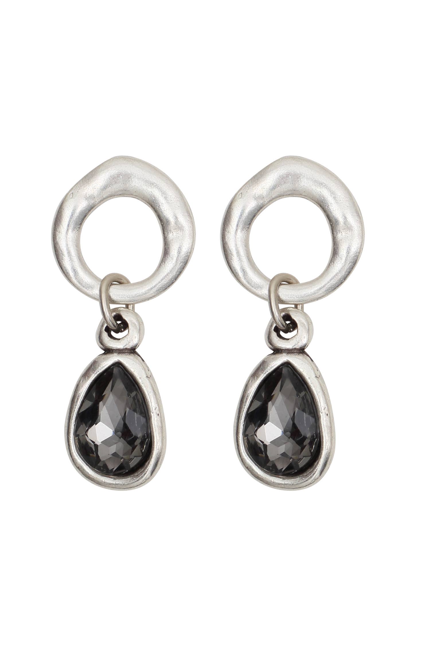 Handmade Pewter Earrings - NE1517 - Coco and lulu boutique 