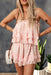 Swiss Dot Ruffled Strapless Romper - Coco and lulu boutique 