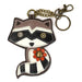 Racoon Collectable Key Chain - Coco and lulu boutique 
