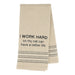 WORK HARD FOR CAT DISHTOWEL - Coco and lulu boutique 